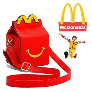 McDonald's Happy Meal Side Cross Body Bag Purse Figural BoxLunch Exclusive NWT